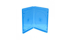 Blu-ray box pre 2 disky, 11 mm, blue/modrý, rozmer 149 x 128 x 11 mm